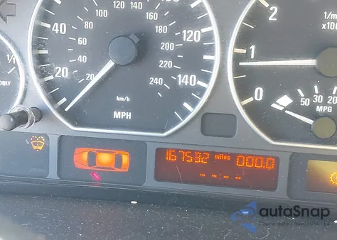 2002 BMW 330I из США, поврежденный, VIN WBAEV53462KM23320